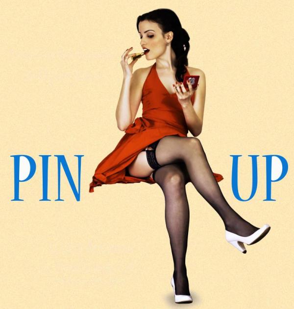 How is the pin-up style