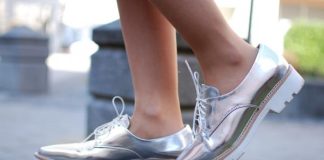 How to wear silver shoes